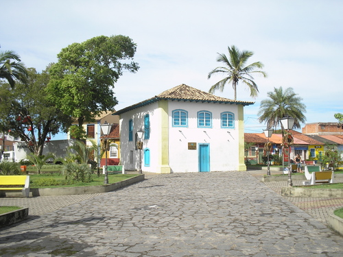 Casa de Cmara e Cadeia - restaurada, localizada em Itanhaem no litoral do Estado de So Paulo